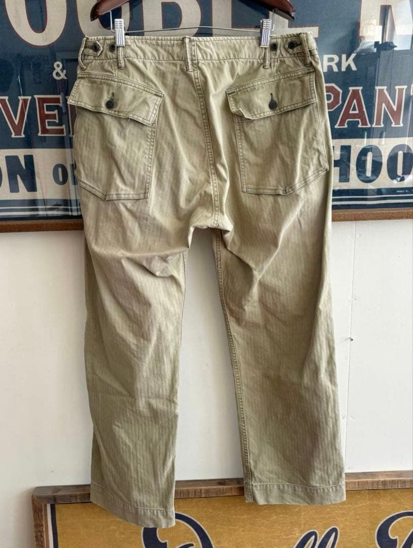 ダブルアールエル ワークパンツ