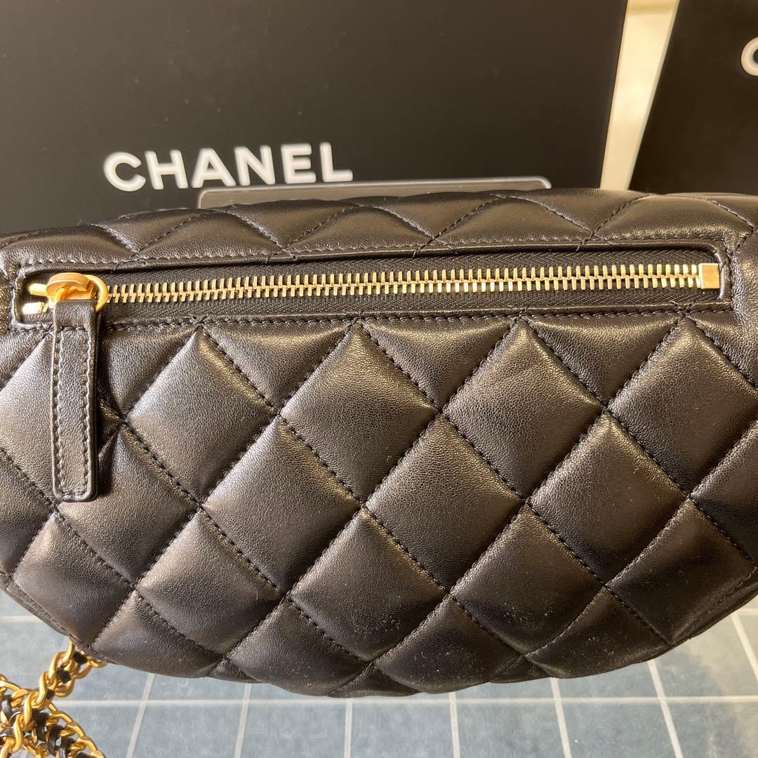 CHANELマトラッセ2025春夏コレクション新作ウエストバッグ