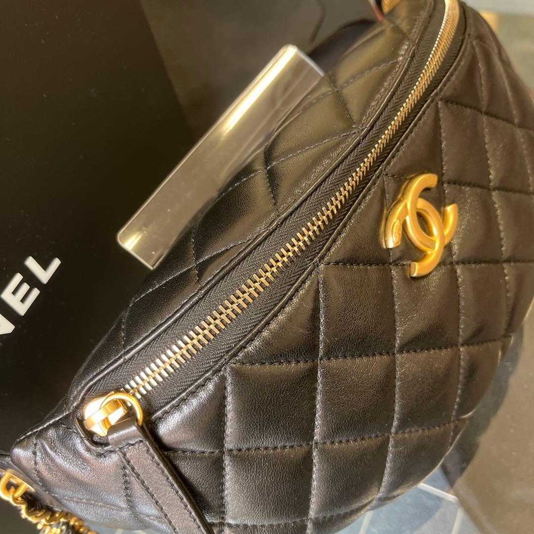 CHANELマトラッセ2025春夏コレクション新作ウエストバッグ