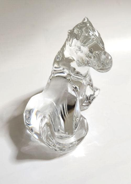 ★バカラ 馬 ポニー 干支 クリスタル フィギュリン