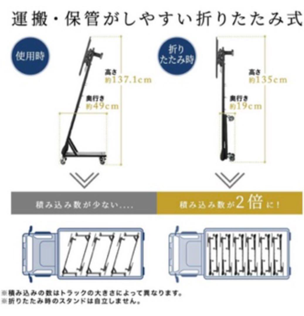 テレビスタンド 【※スタンドのみ】 デジタルサイネージ ロータイプ