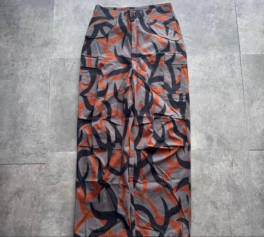 バッカーズ トライバルカモ カーゴパンツ