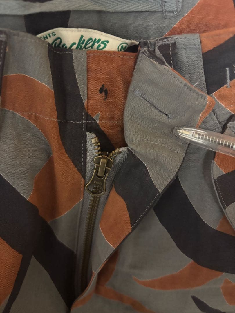 バッカーズ トライバルカモ カーゴパンツ