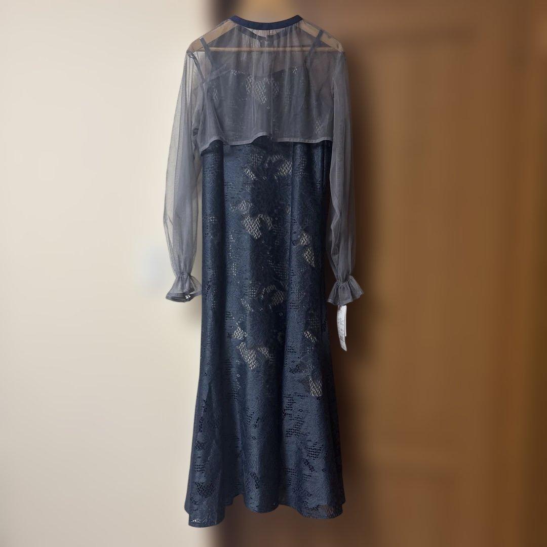 シフォンボレロセットメニーウエイドレス ドリードール 完売品 アビスブルー