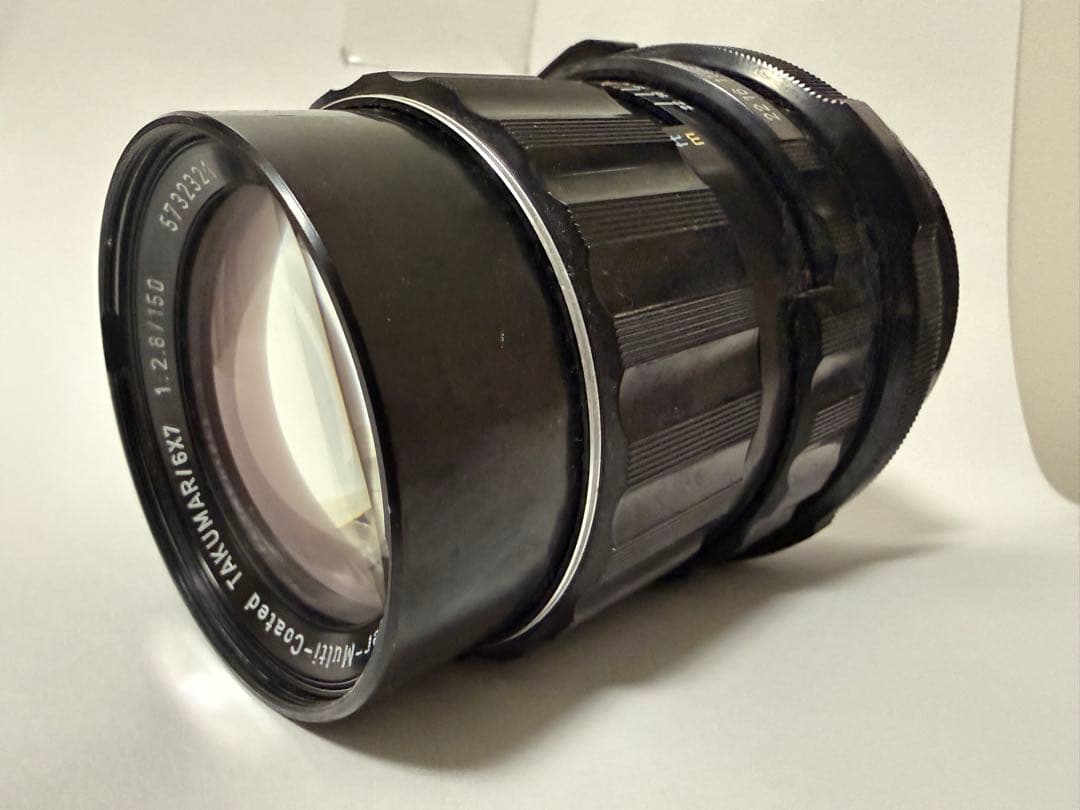 フィルムカメラ PENTAX 6x7 150mm SMC TAKUMAR 150mm f2.8