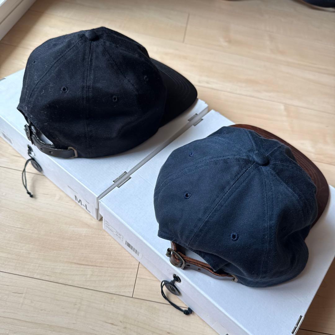 visvim EXCELSIOR CAP セット売り ブラック ネイビー