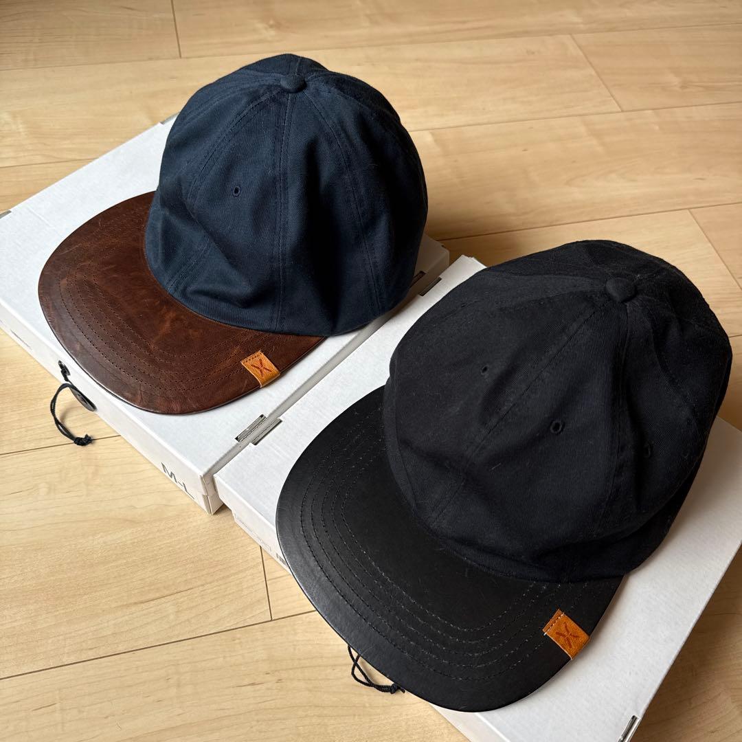 visvim EXCELSIOR CAP セット売り ブラック ネイビー