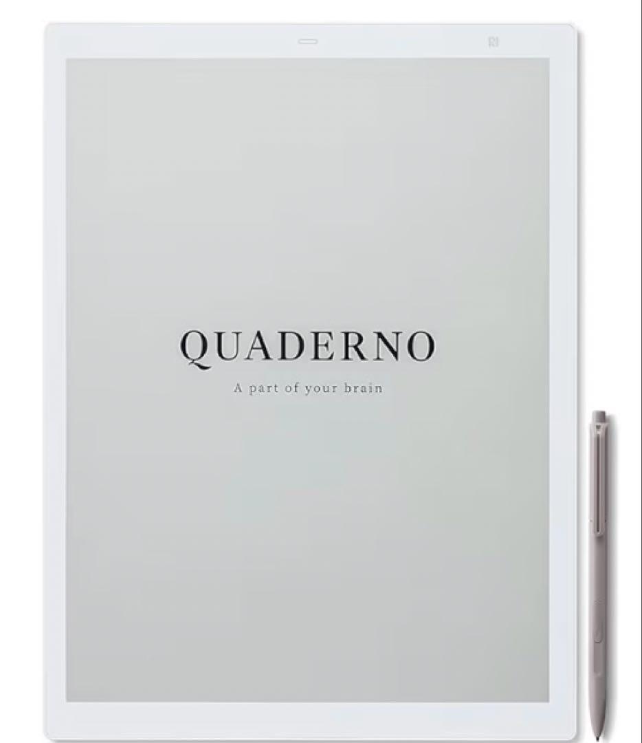 富士通 13.3型フレキシブル電子ペーパ －QUADERNO A4サイズ