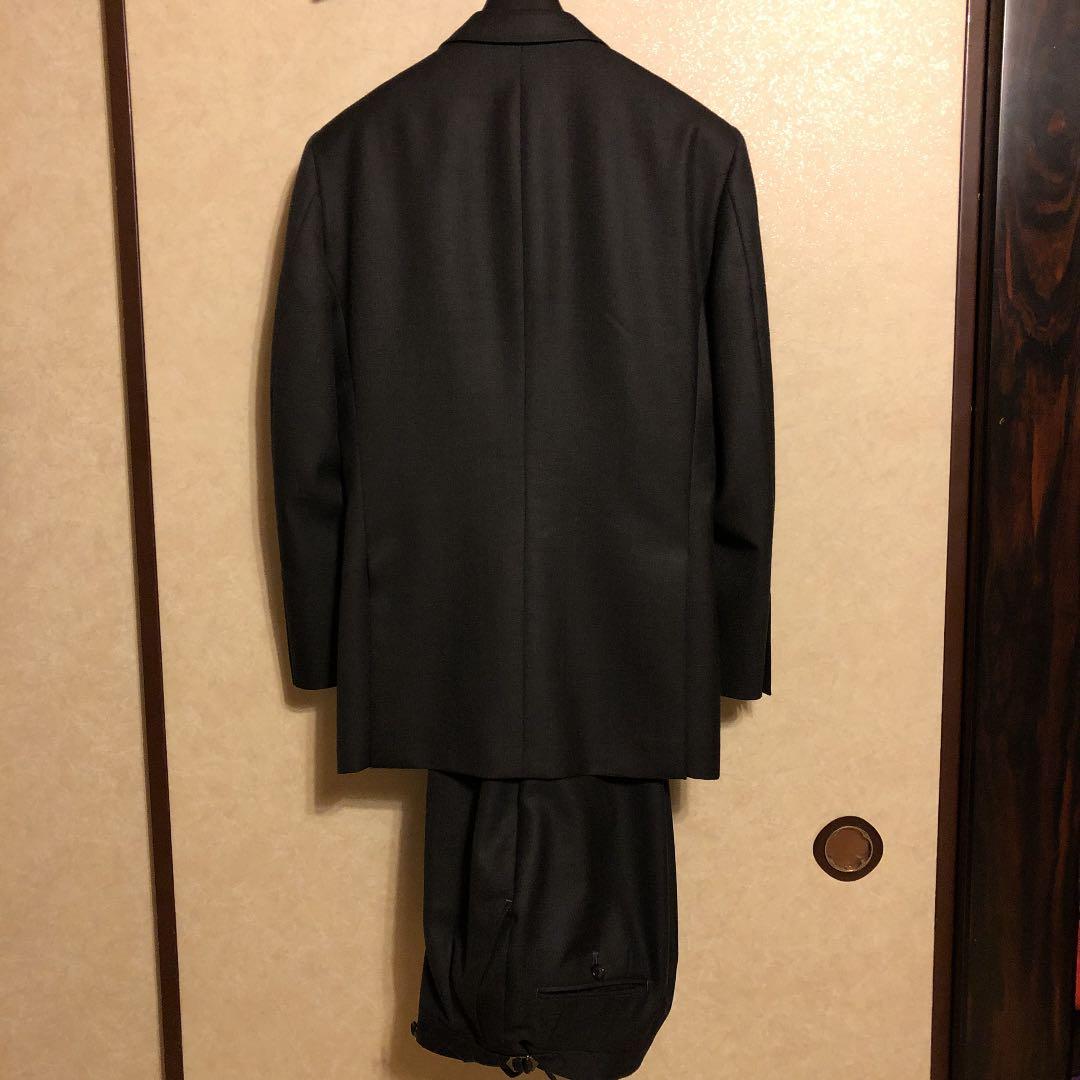 テーラーメイド オーダースーツ シングル 2B チャコールグレー スキャバル