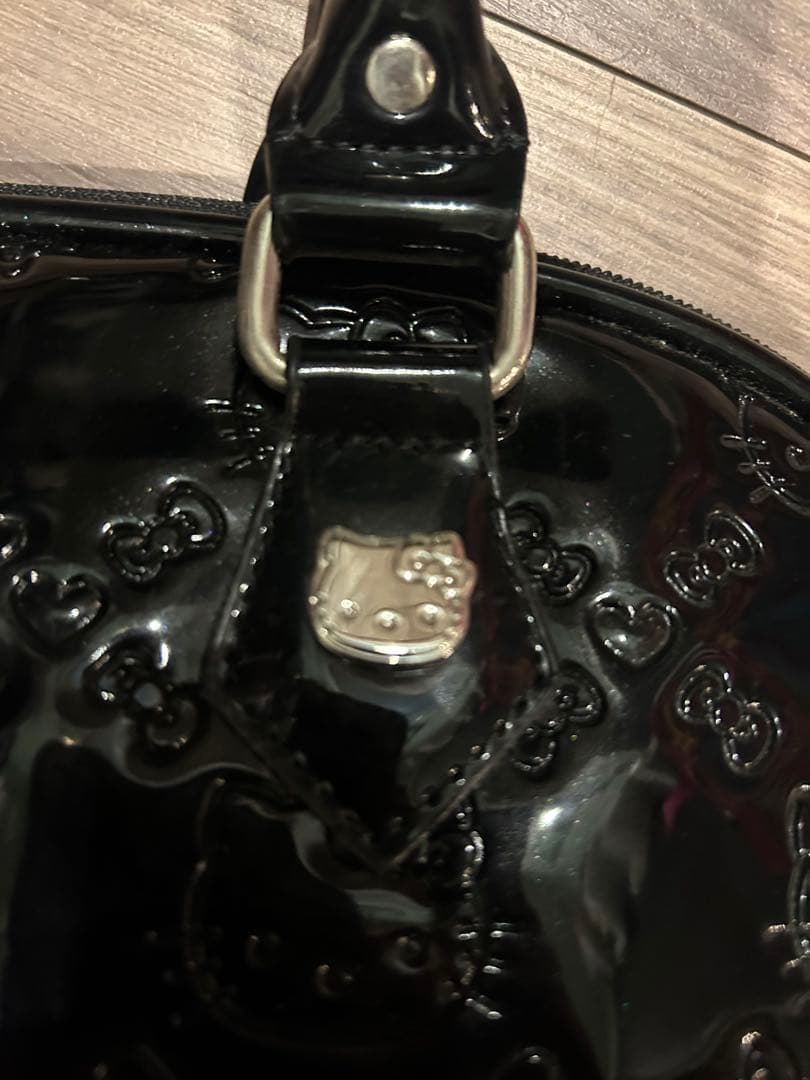 ハローキティ 黒 ボストンバッグ