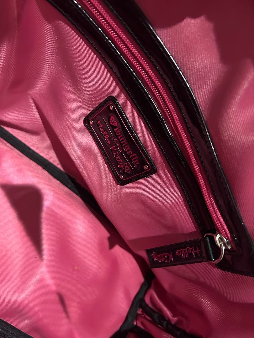 ハローキティ 黒 ボストンバッグ