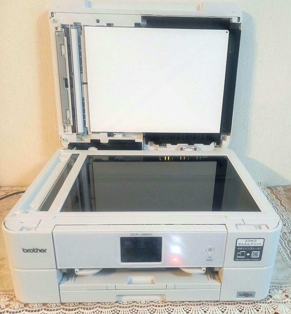 brother DCP-J962N　プリンター　Wi-Fi接続　コピー　インク付