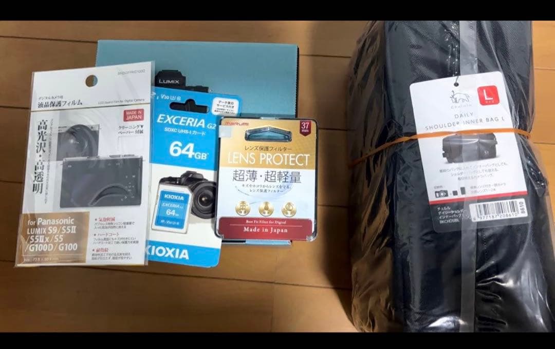 【未使用】Panasonic DC-G100K ミラーレスカメラ　おまけ付き