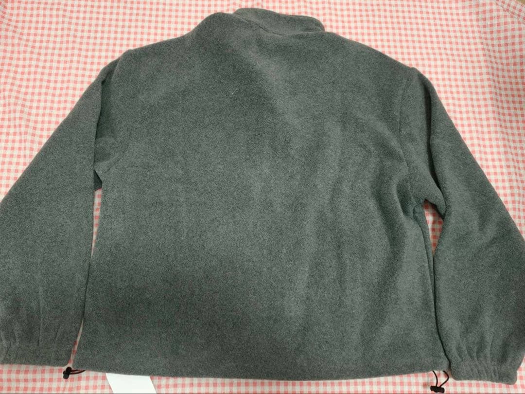 Smoothmood グレー フリース フルジップジャケット