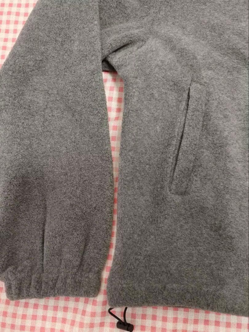 Smoothmood グレー フリース フルジップジャケット