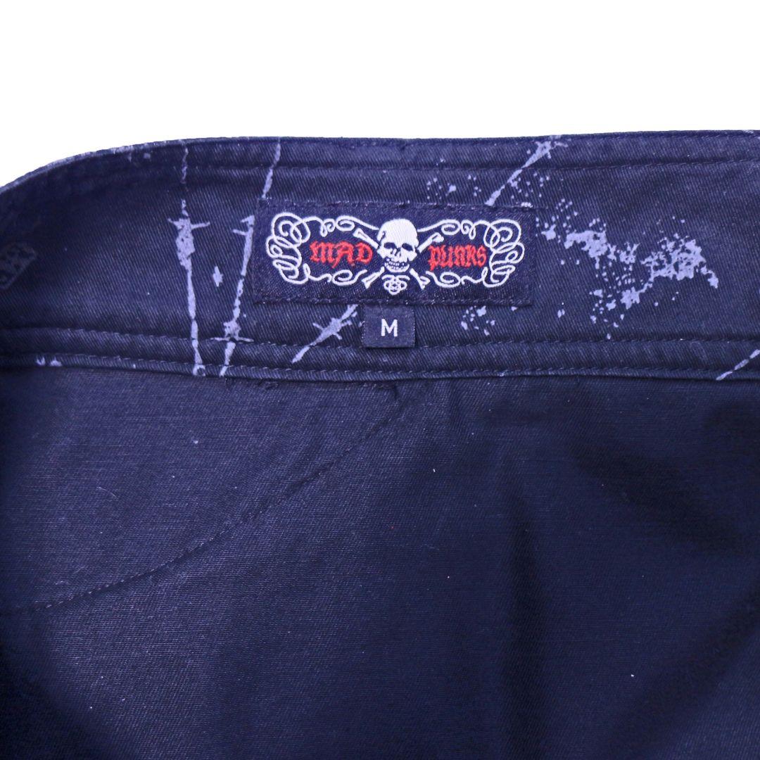 マッドパンクス マッドガールレース異素材切替え ゴシック ミニスカート