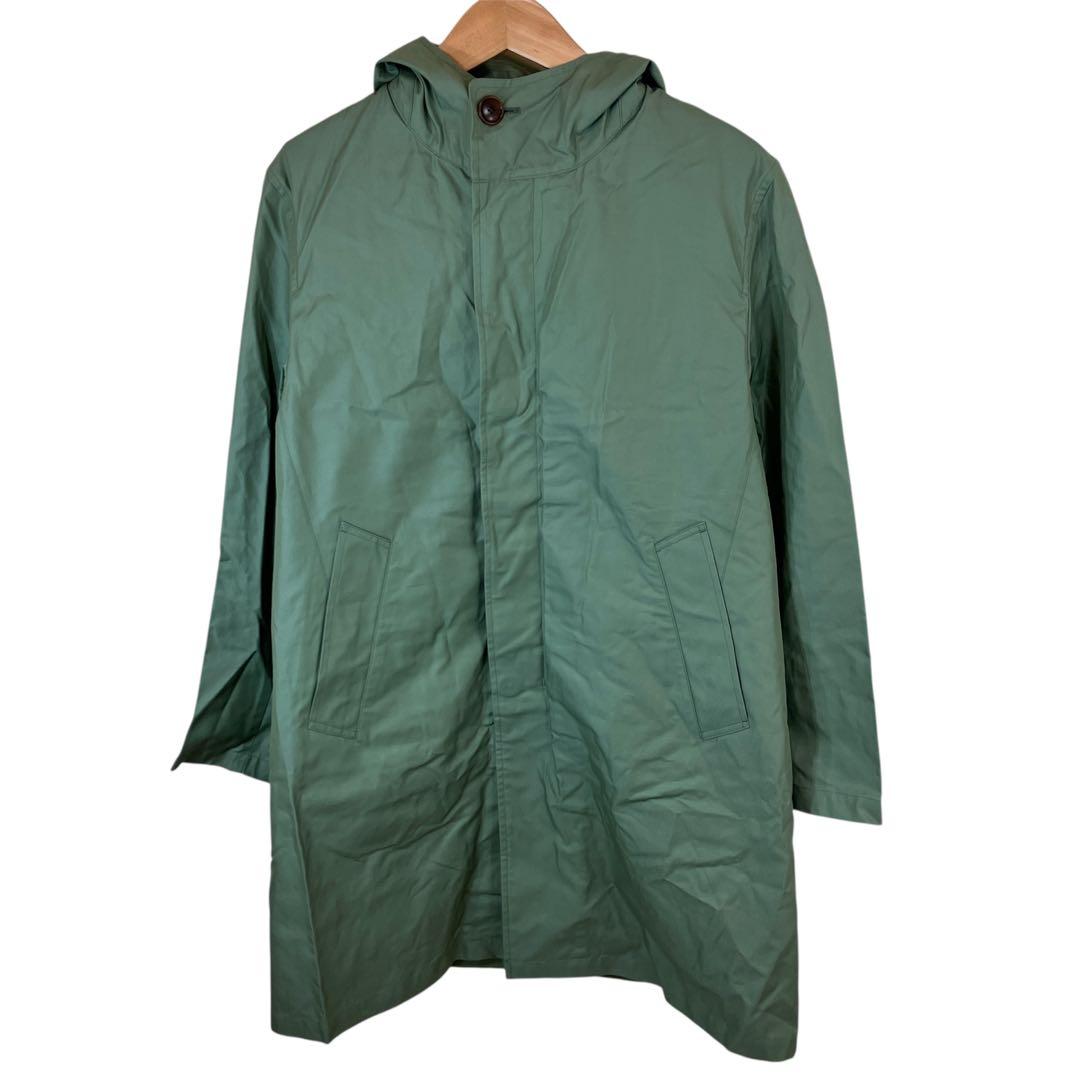 SHIPS men's キルティング　ライナー　フード付コート　スプリングコート