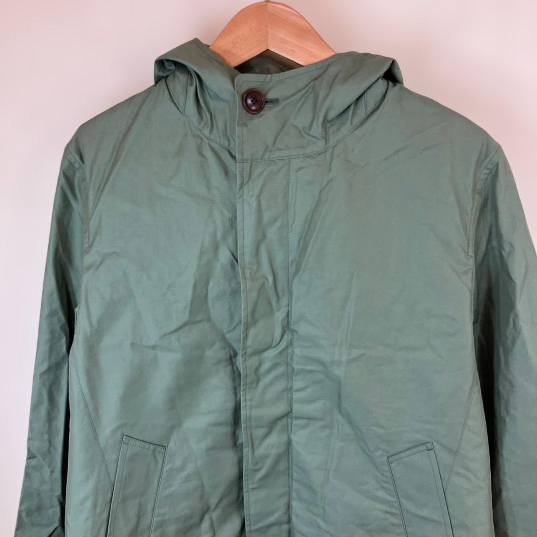 SHIPS men's キルティング　ライナー　フード付コート　スプリングコート