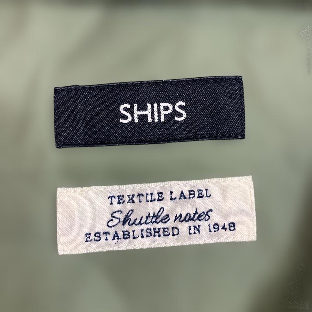 SHIPS men's キルティング　ライナー　フード付コート　スプリングコート