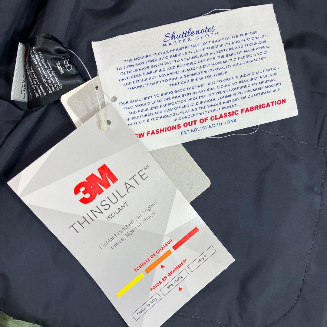 SHIPS men's キルティング　ライナー　フード付コート　スプリングコート