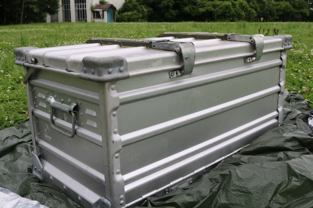 zarges ドイツ軍　ツァーゲス　ヴィンテージ　　アルミコンテナ
