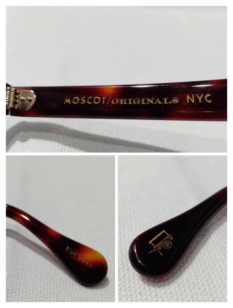 [正規店購入] 未使用MOSCOTレムトッシュ46㎜日本限定14thサングラス