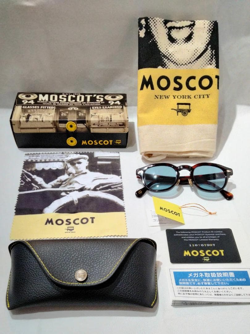[正規店購入] 未使用MOSCOTレムトッシュ46㎜日本限定14thサングラス