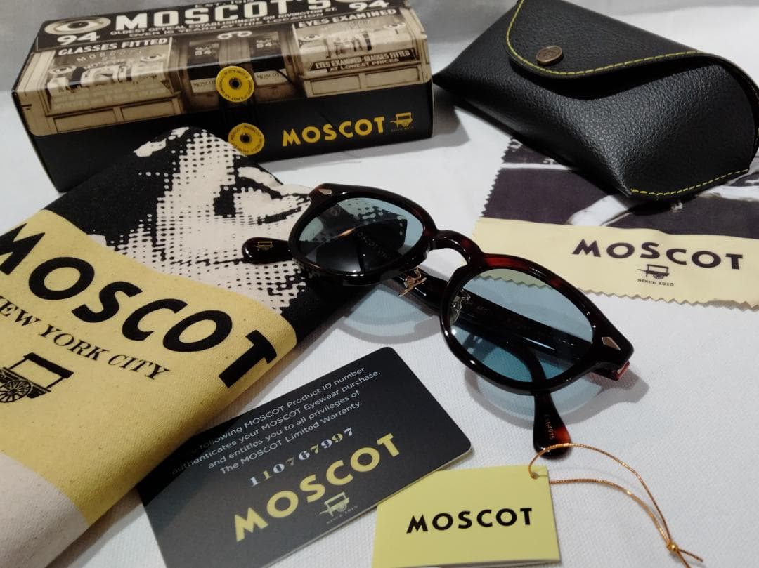 [正規店購入] 未使用MOSCOTレムトッシュ46㎜日本限定14thサングラス
