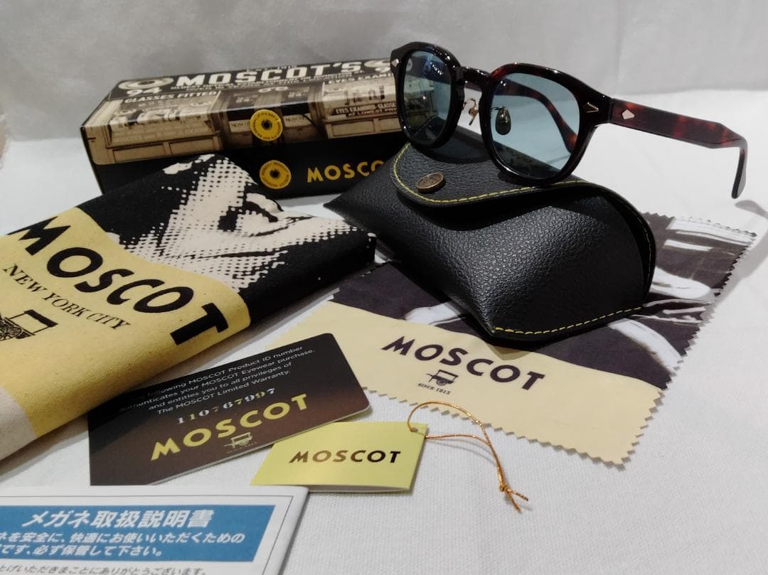 [正規店購入] 未使用MOSCOTレムトッシュ46㎜日本限定14thサングラス