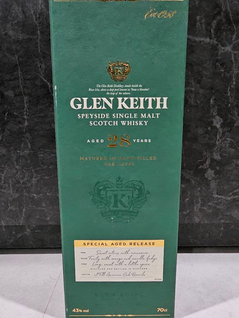 Glen Keith 28年 スコッチウイスキー 700ml