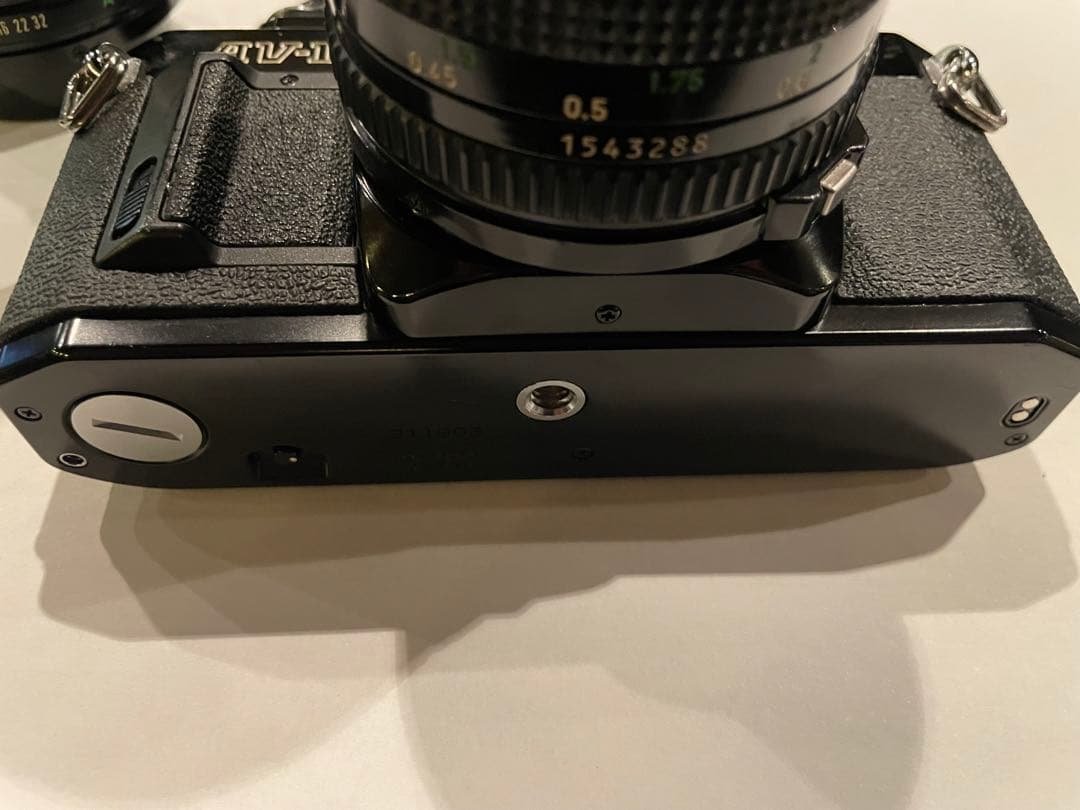 Canon AV-1 + FD 50 F1.4 + FD 200 F4 セット