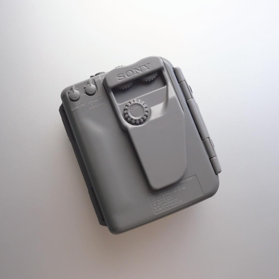 【整備品】WM-FS191 ソニー スポーツ カセットウォークマン ヘッドホン