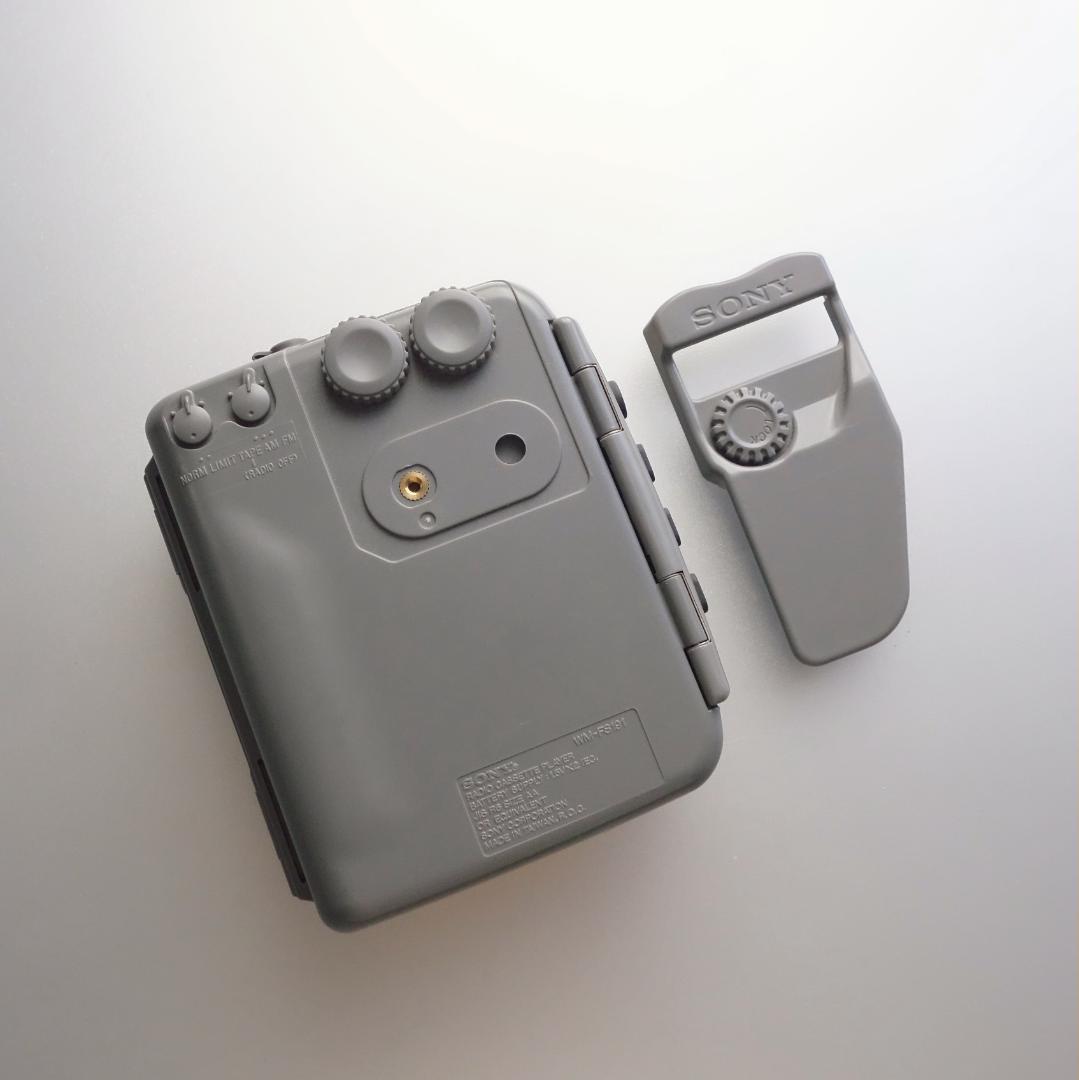 【整備品】WM-FS191 ソニー スポーツ カセットウォークマン ヘッドホン
