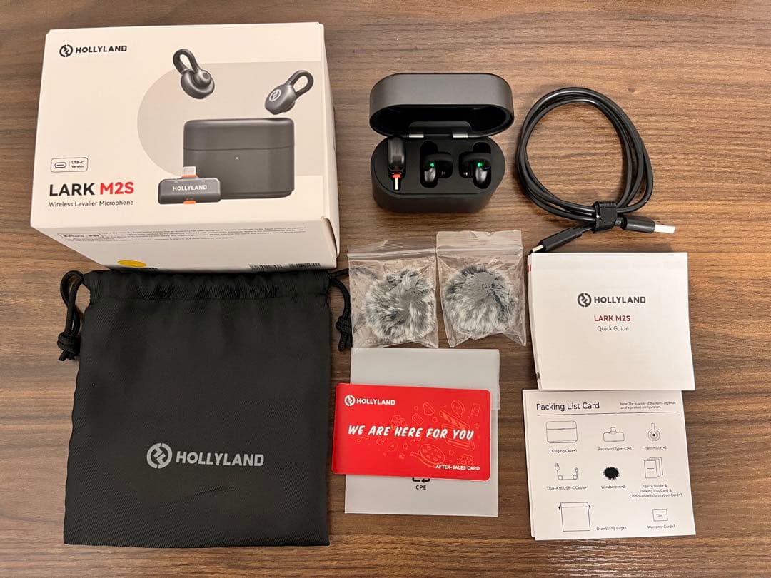 イヤホン HOLLYLAND LARK M2S