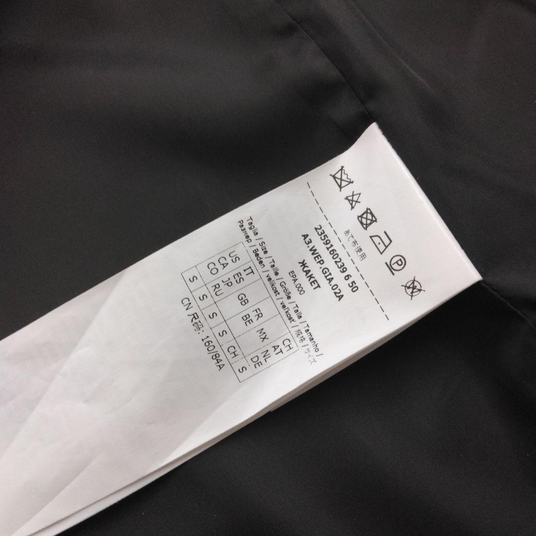 ウィークエンドマックスマーラ　ジレ　黒　リボン付き