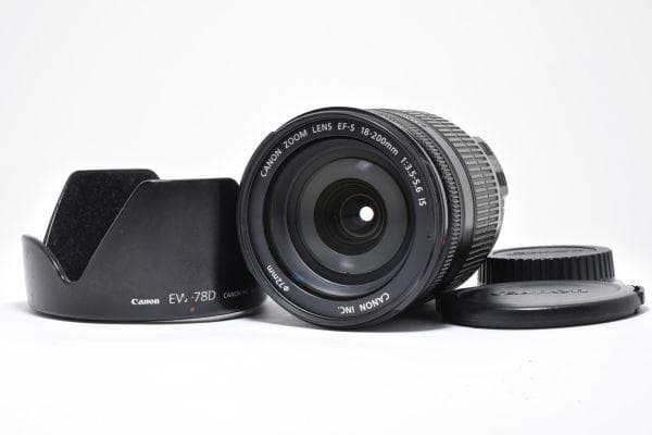 レンズ(ズーム) Canon EF-S 18-200mm f/3.5-5.6 IS