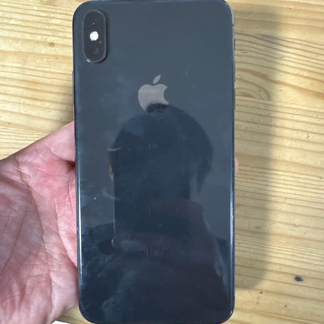 iPhone Xs Max 256GB 本体 ひび割れあり