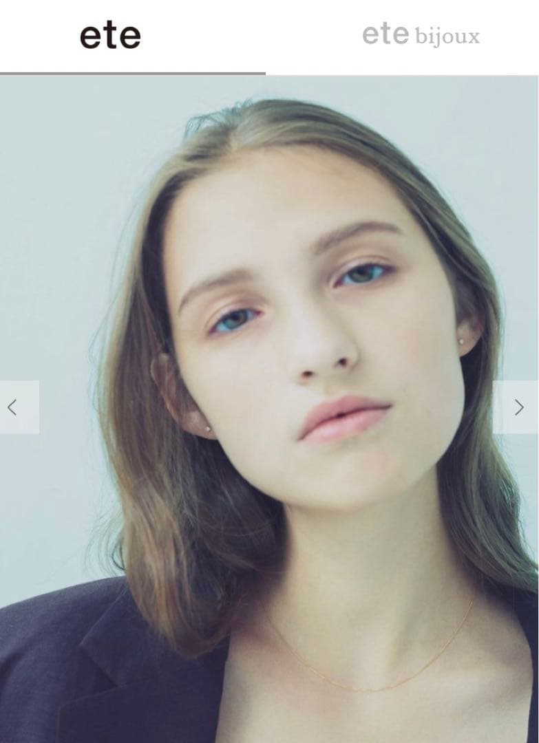 ete 10KYG ベネチアンネックレス