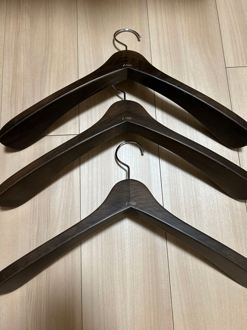 う*だ様 ナカタハンガー　ジャケット　3本セット　set-01N メンズ　スモー