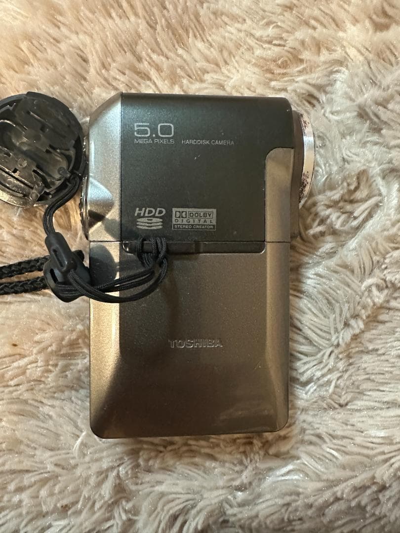 美品　TOSHIBA　gigashot　MEHV10　ハードディスクカメラ