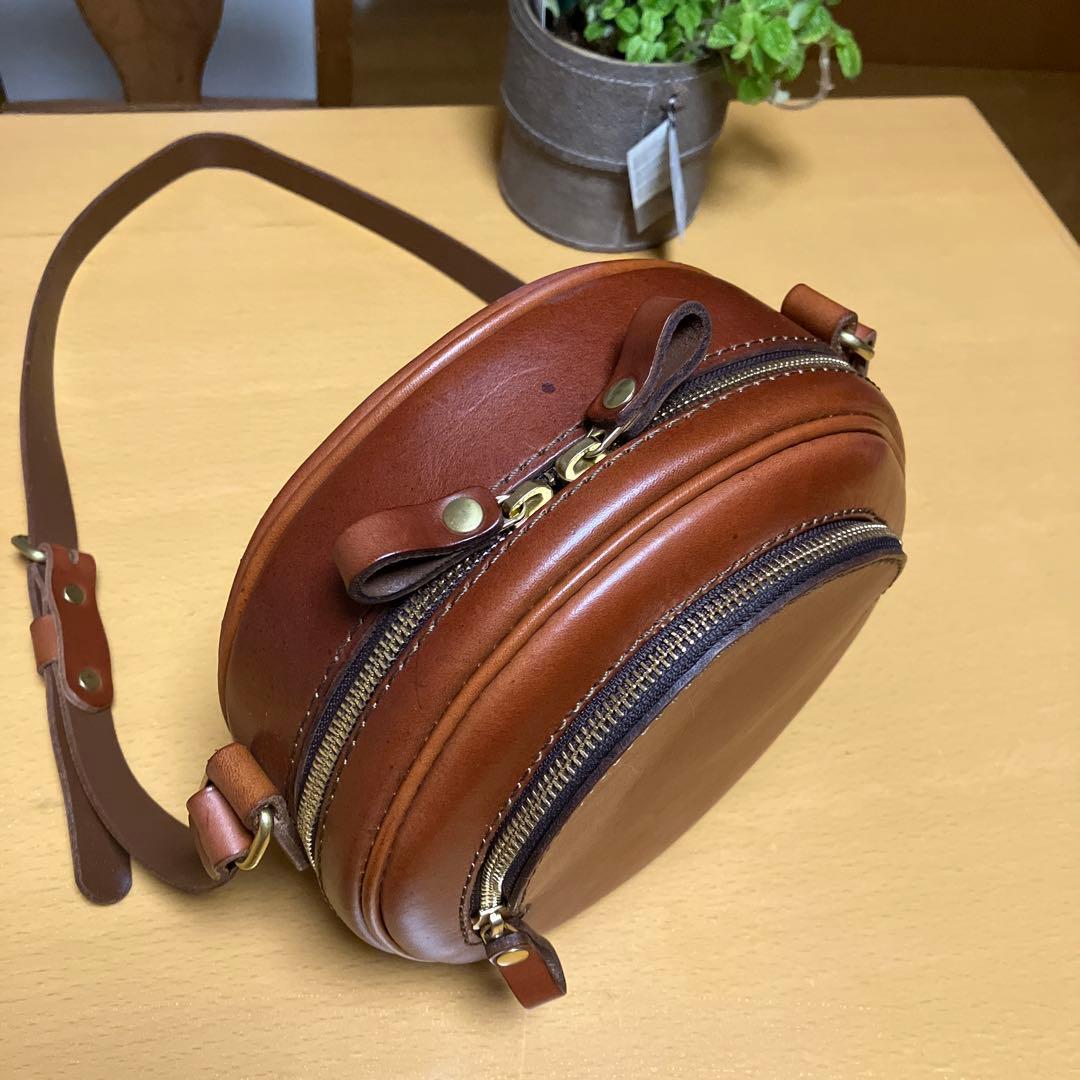 お値下げしました。HERZ まんまるショルダーポシェット（CK-19）