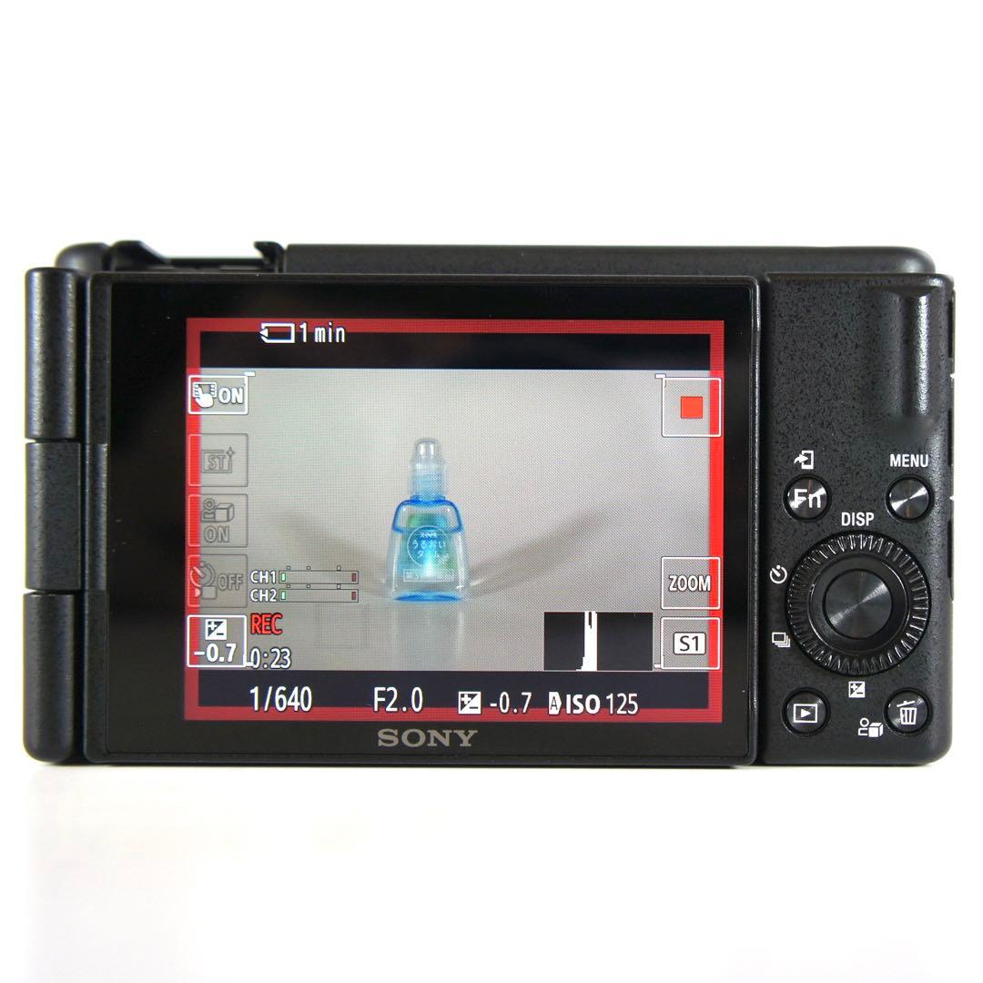 SONY VLOGCAM ZV-1F ブラック 動作確認済み