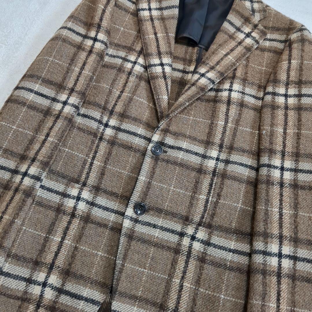 美品 タリアトーレ ブリッラ別注 テーラード アンコンジャケット ウール