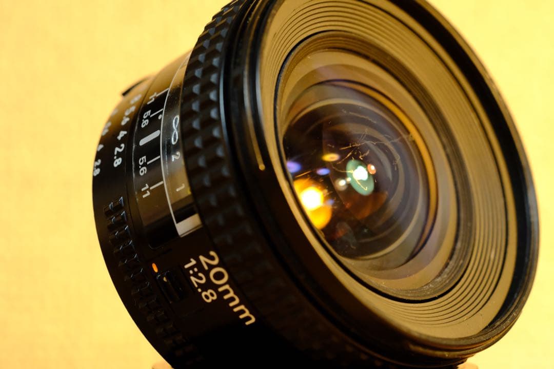 【knockさま限定】 単焦点 Ai AF Nikkor 20mm f/2.8D