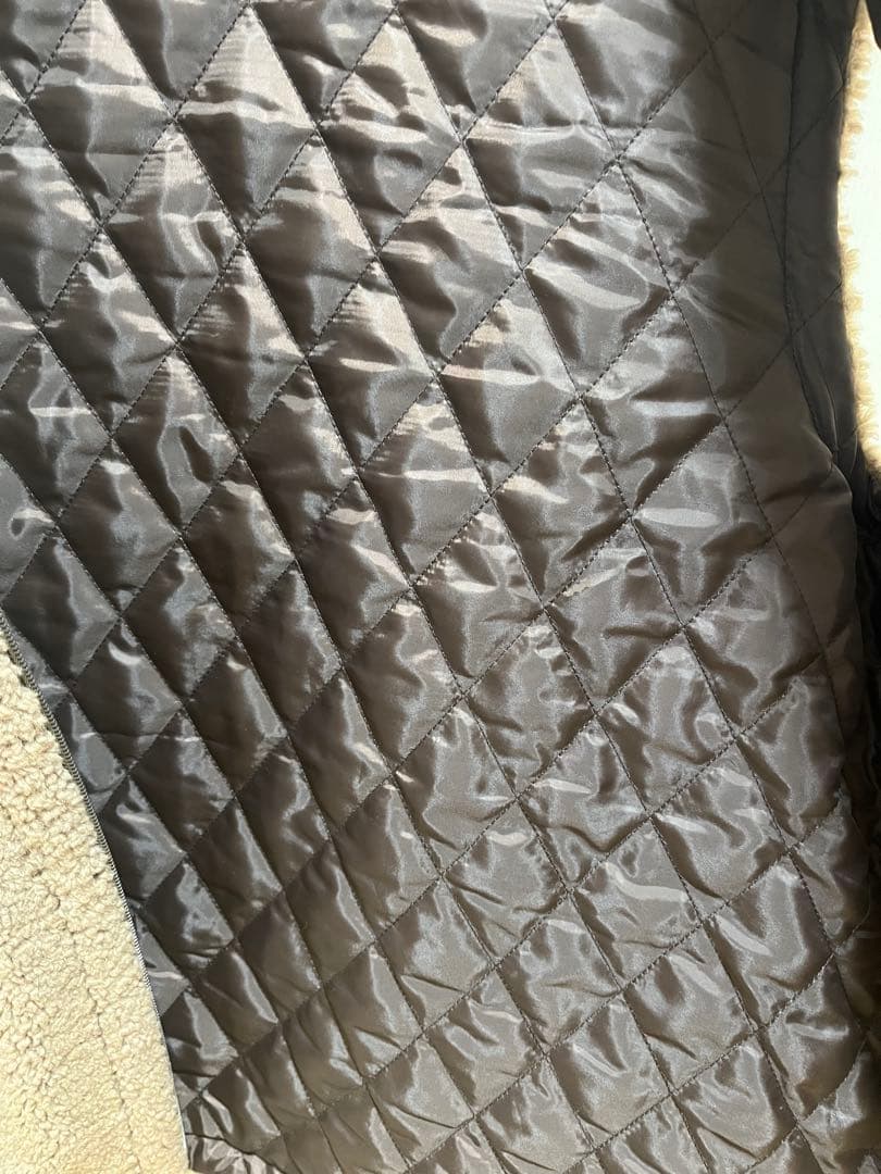 プラージュ　ボアベスト　ブラウン　美品