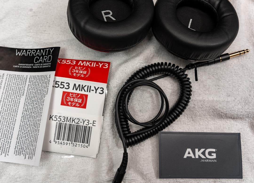 は*る様 AKG K553 MKII 密閉型ヘッドフォン