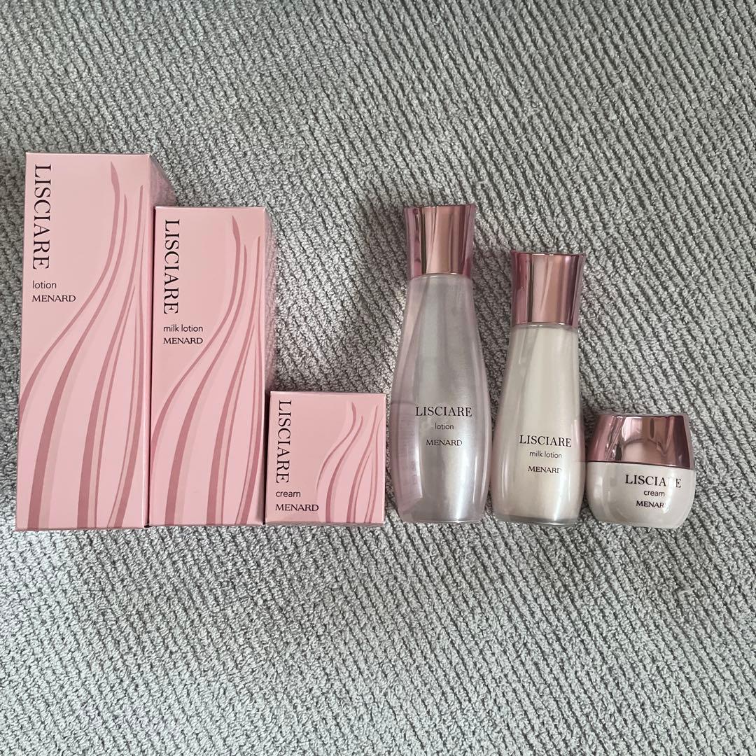 メナード　リシアルローション&ミルクローション&クリーム