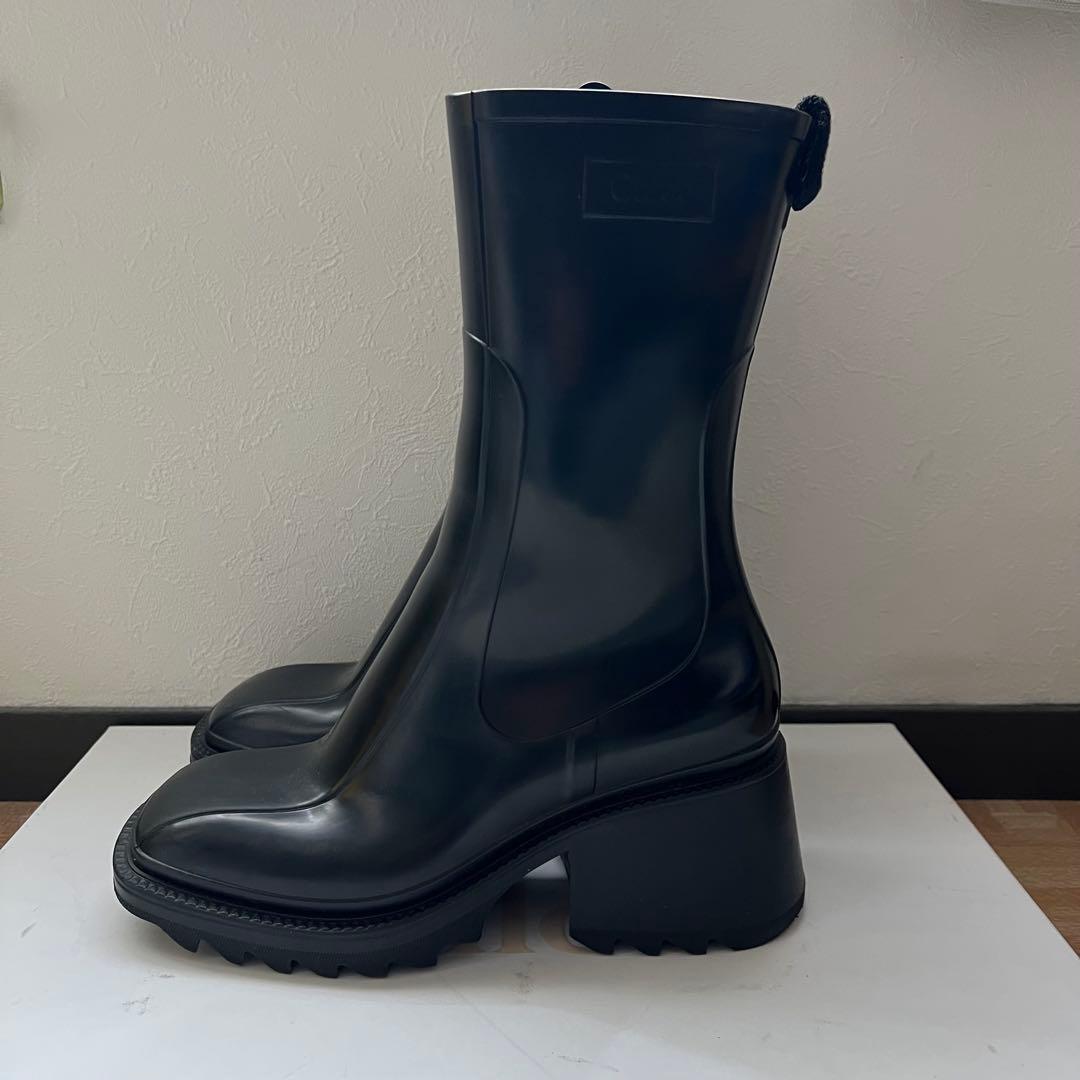 chloe クロエ ラバーブーツ