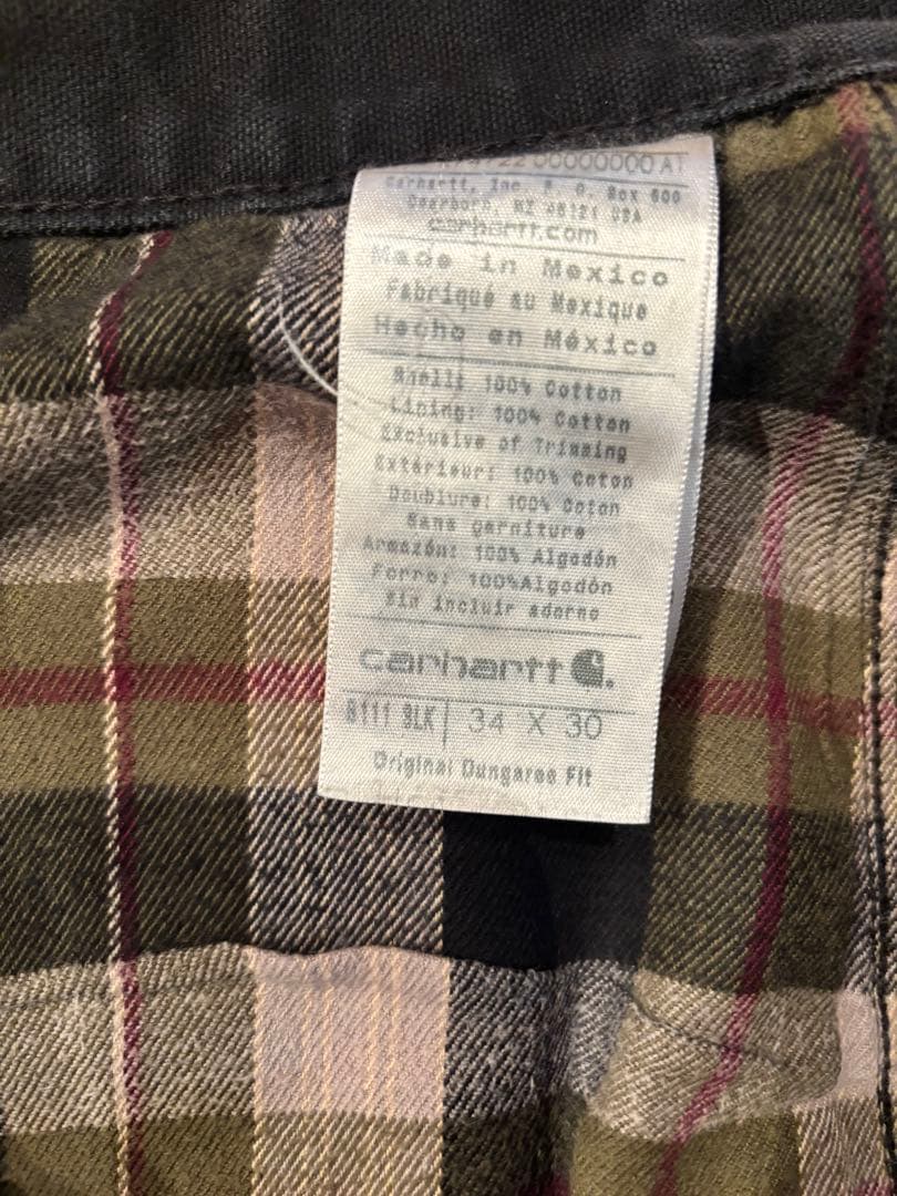 Carhartt ペインターパンツ裏地付き 34×30