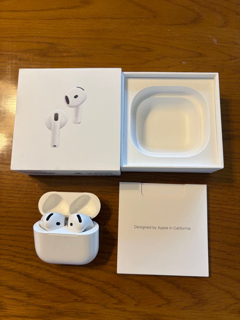 Apple AirPods 4(ANC) ワイヤレスイヤホン